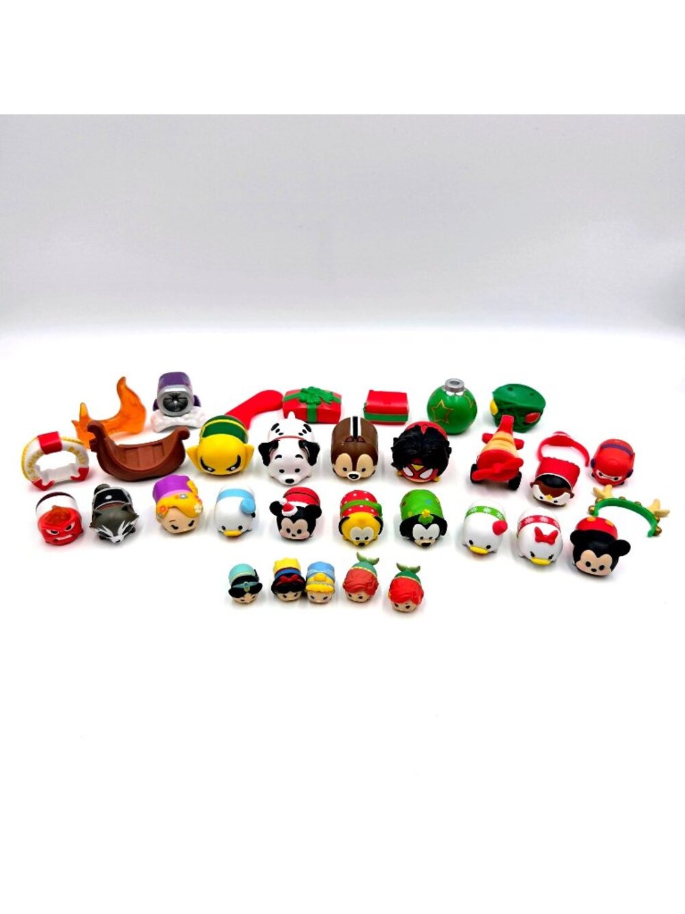 Disney Tsum Tsum Lot Princess Baymax Donald Duck Dalmatian Marvel Christmas Read